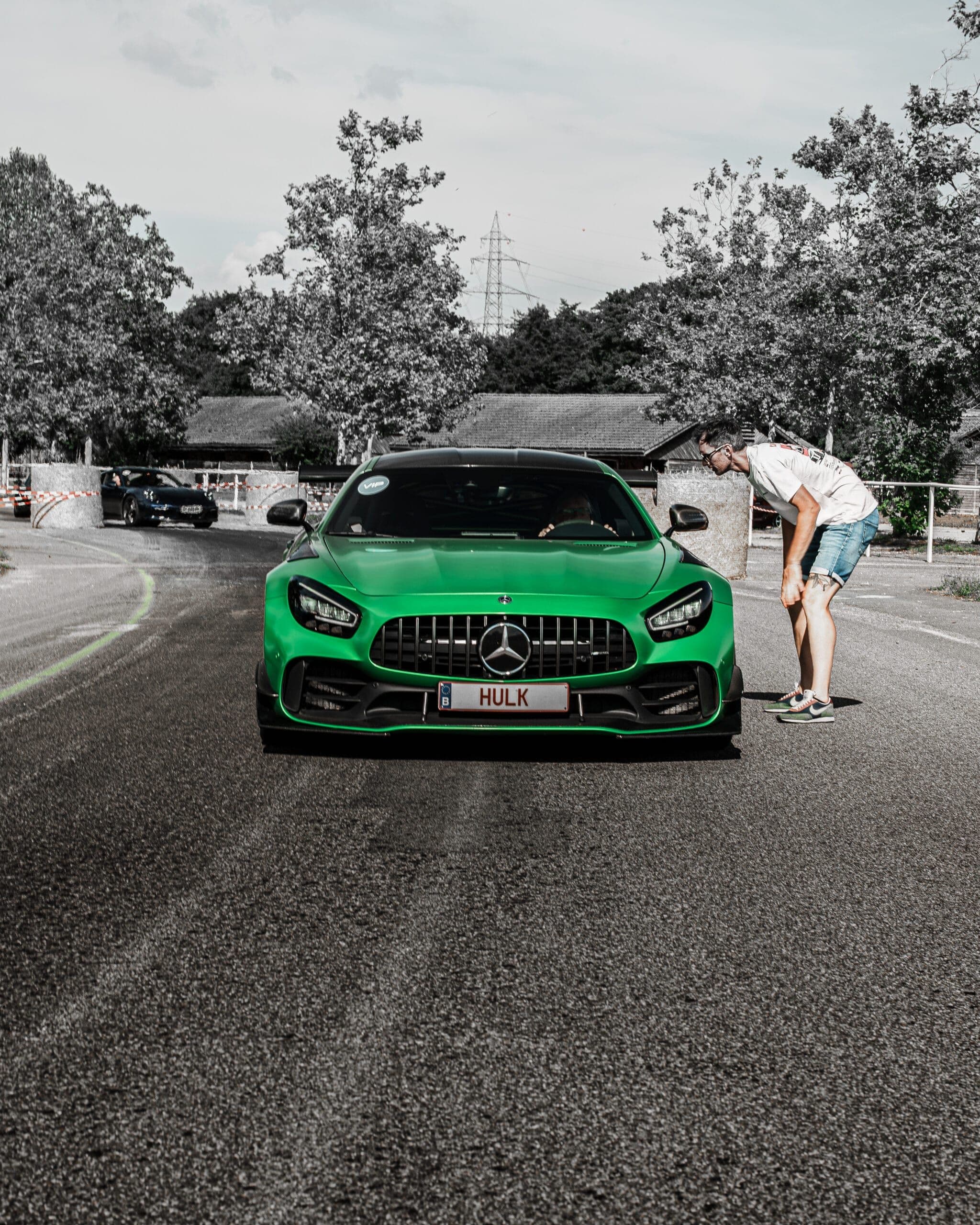 Brand photography Luxembourg: Mercedes AMG GT-R automotive lifestyle shoot
