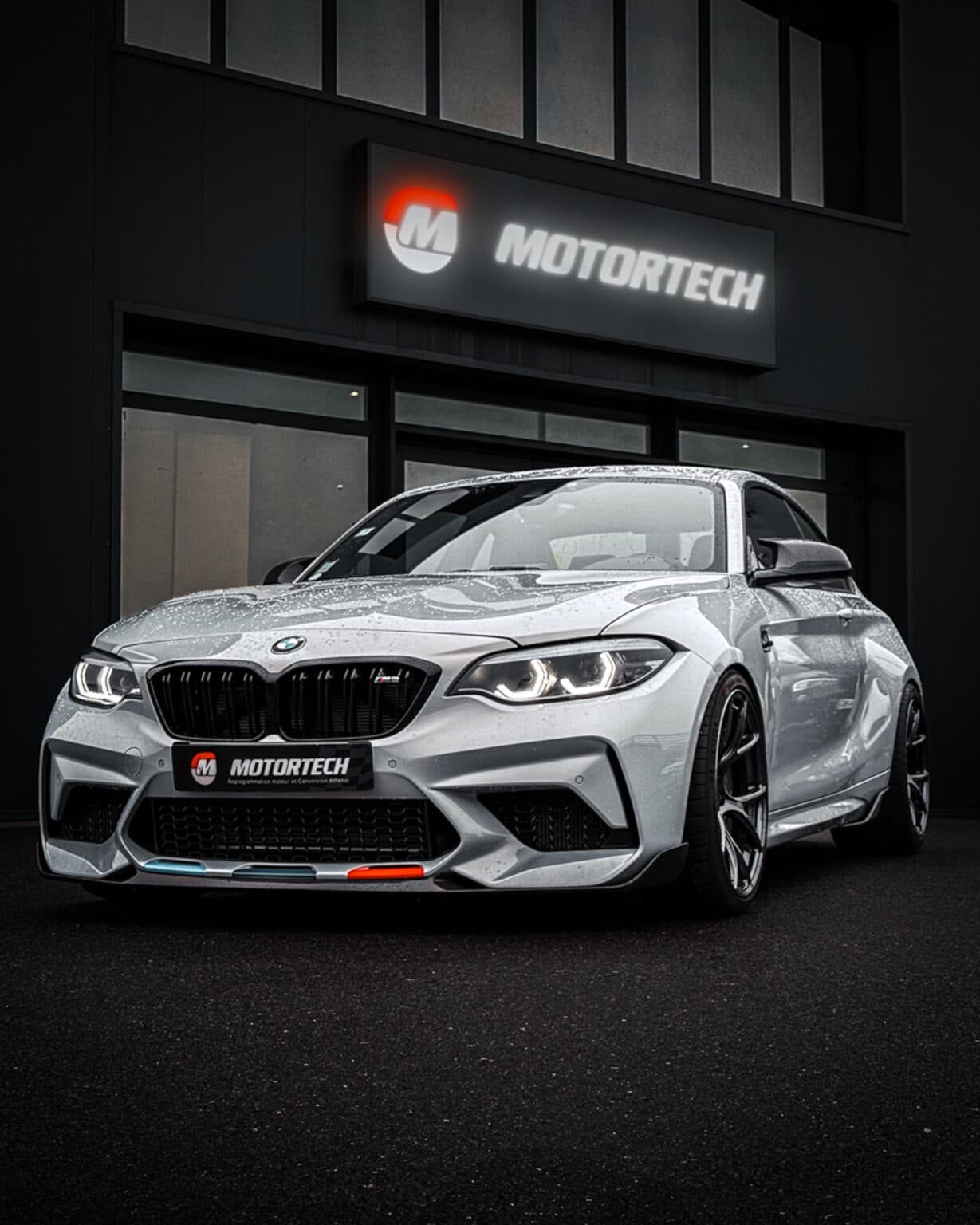 Brand photography Luxembourg: BMW M2 Motortech automotive brand campaign
