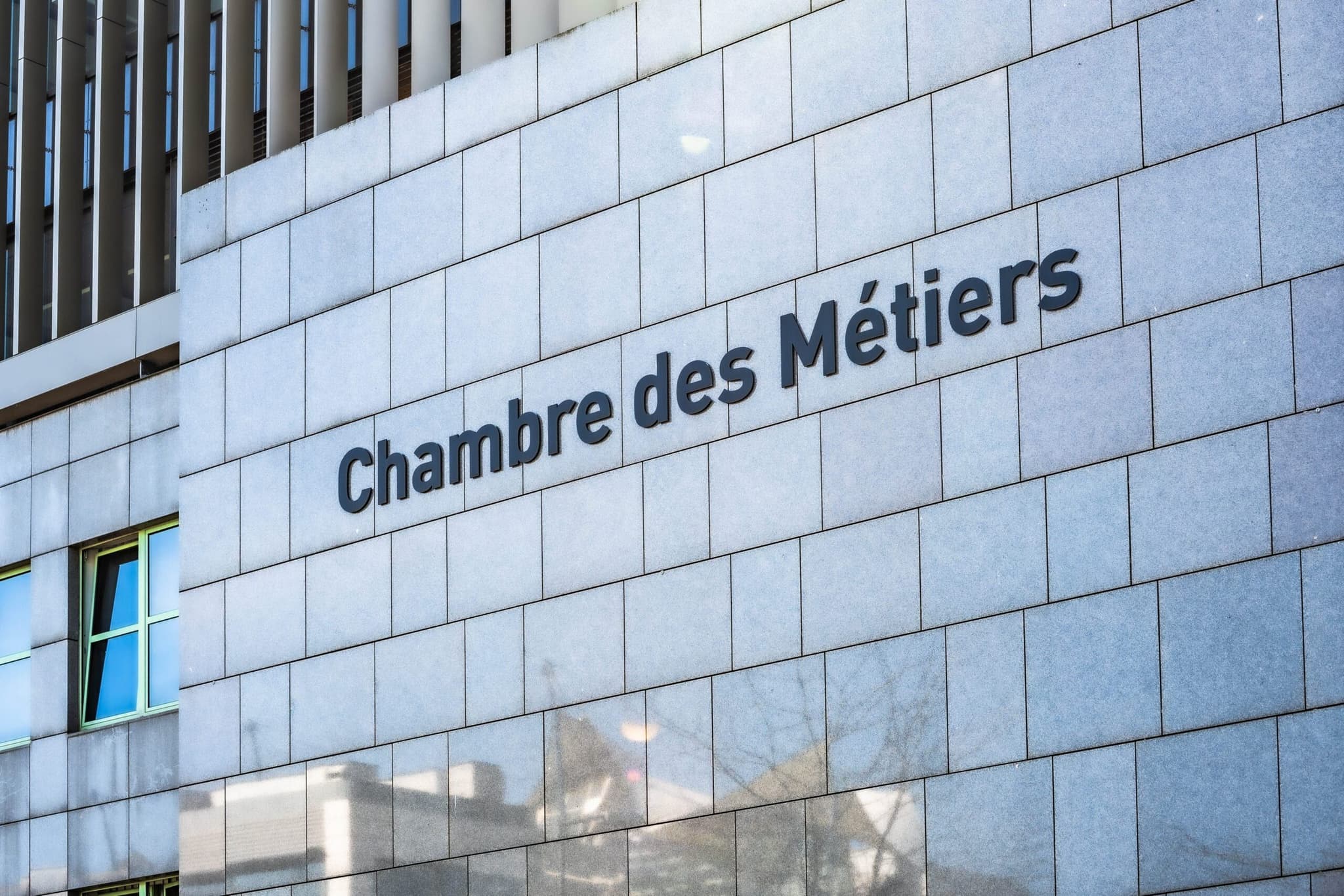 Corporate photographer Luxembourg: Chambre des Métiers building architecture