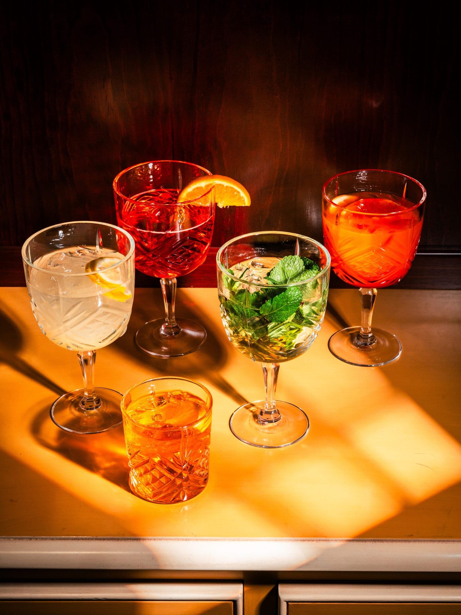 Food photography Luxembourg: cocktails beverage bar photography