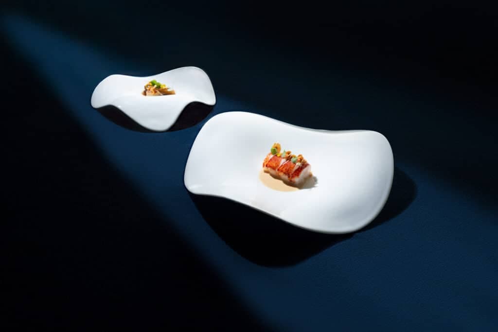 Product photography Luxembourg: RAK Porcelain Feelings tableware studio shoot