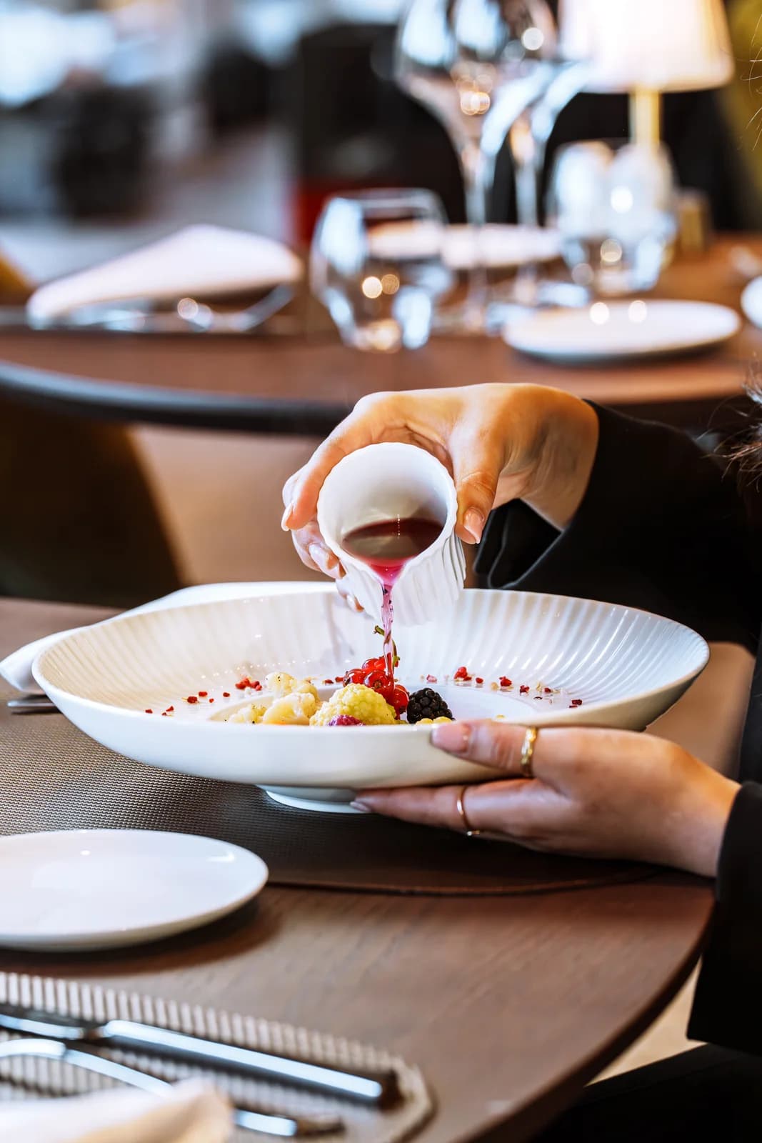 Brasserie S — Italian plate, finished at the table