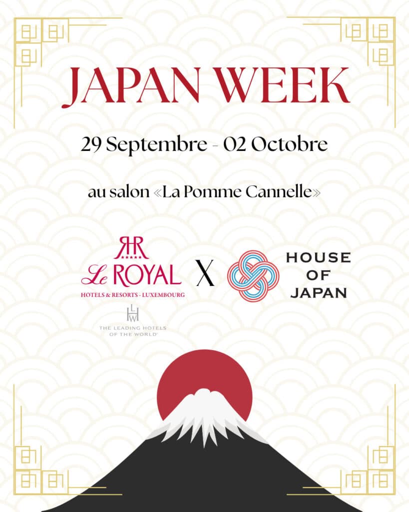 Japan Week flyer — House of Japan and Le Royal collaboration, 29 Sept – 02 Oct