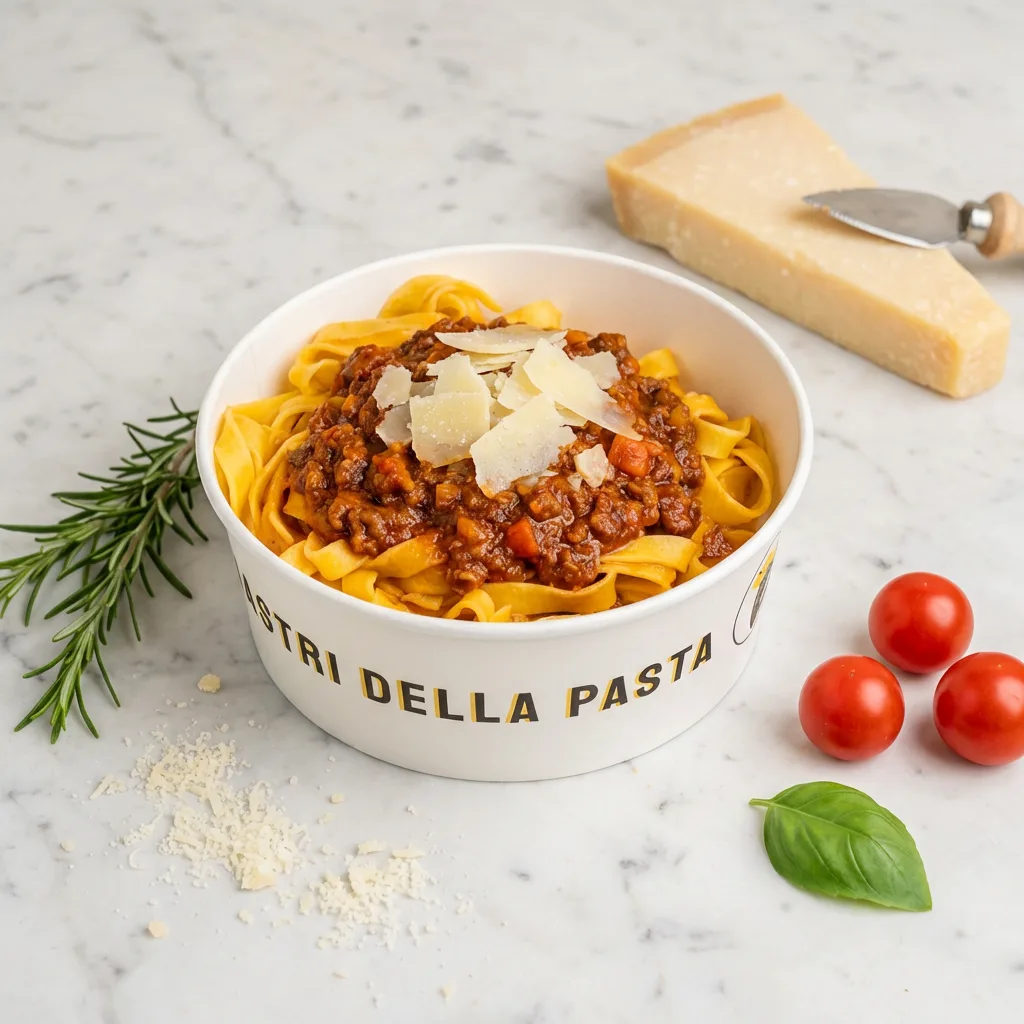 Tagliatelle Bolognese — Maestri della Pasta signature dish