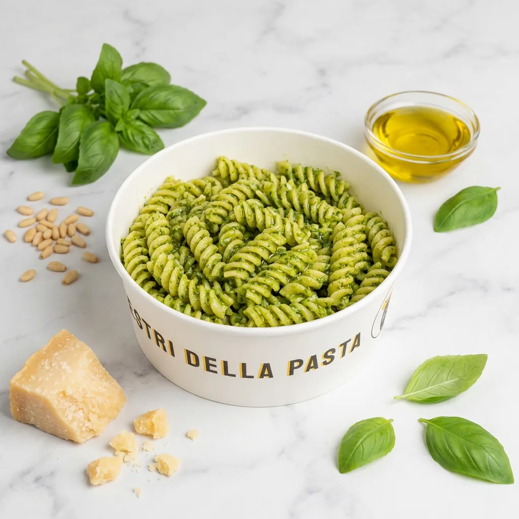 Fusilli al Pesto — Maestri della Pasta signature dish
