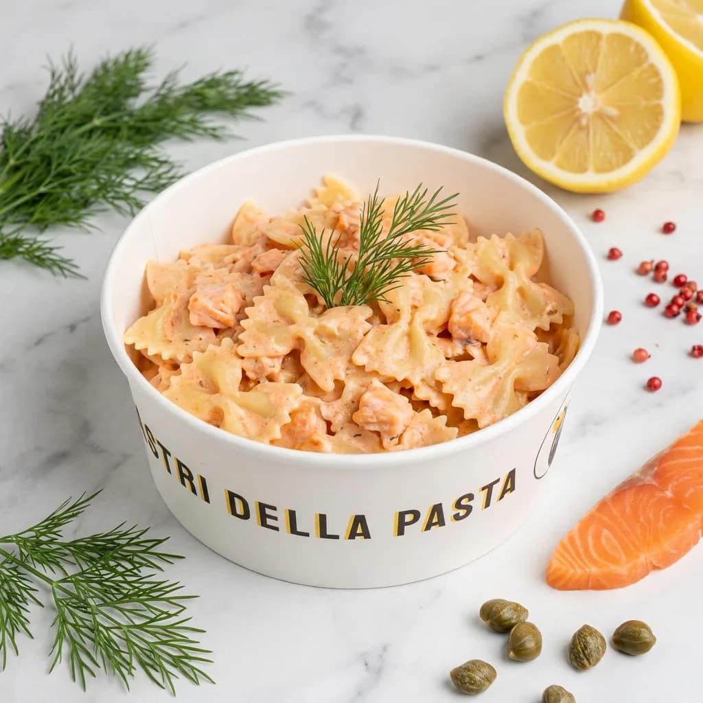Farfalle al Salmone — Maestri della Pasta signature dish