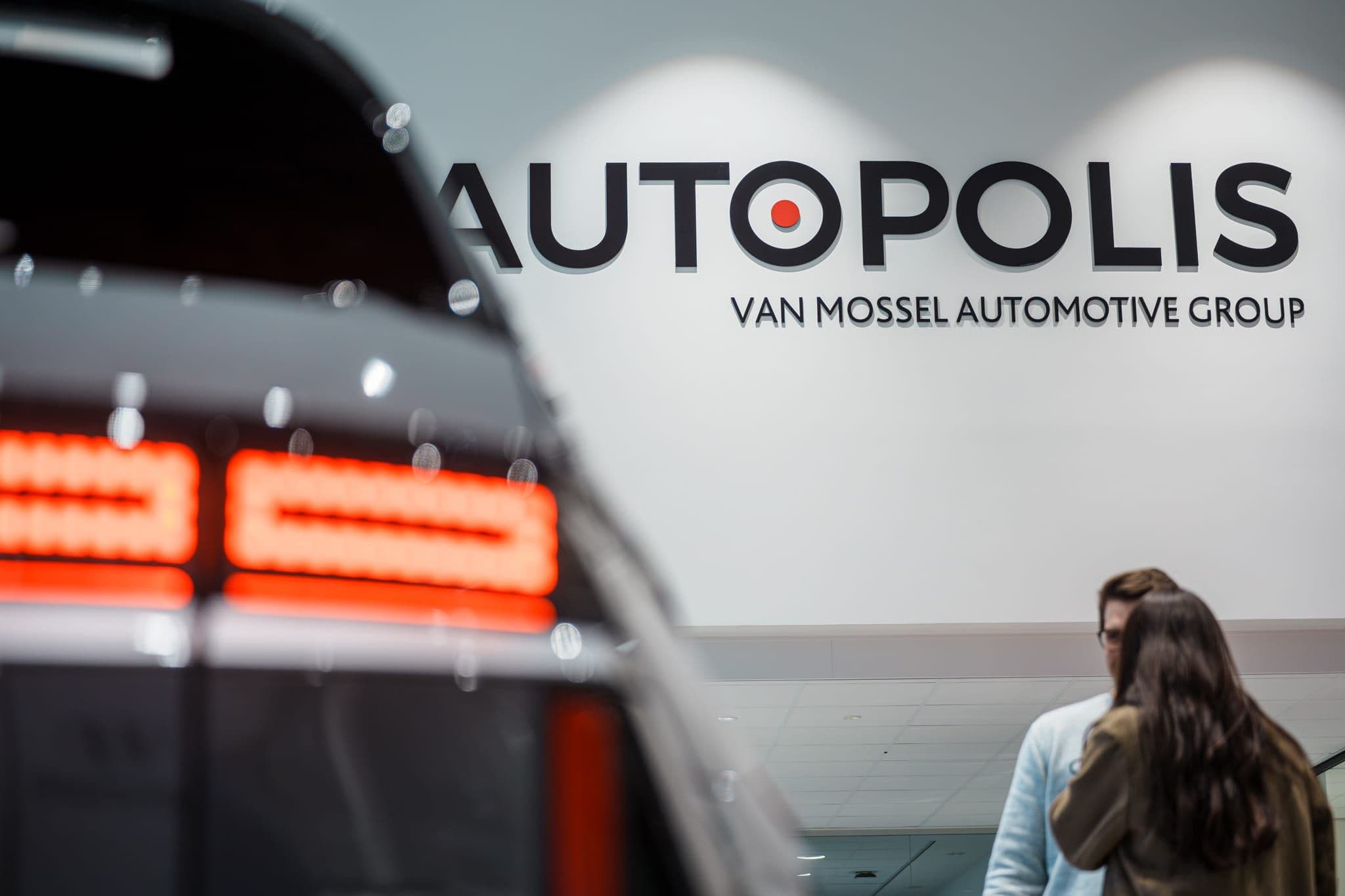 Autopolis event — showroom floor