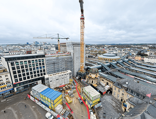 CFL construction site — February 2026