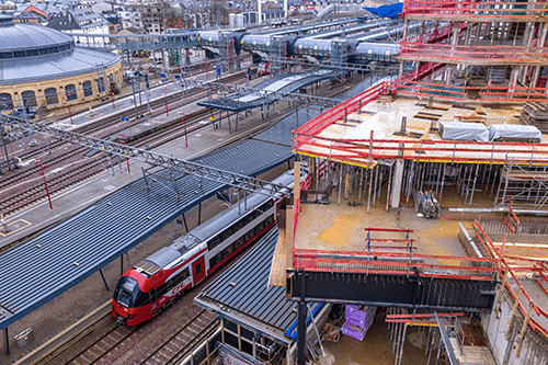 CFL construction panorama