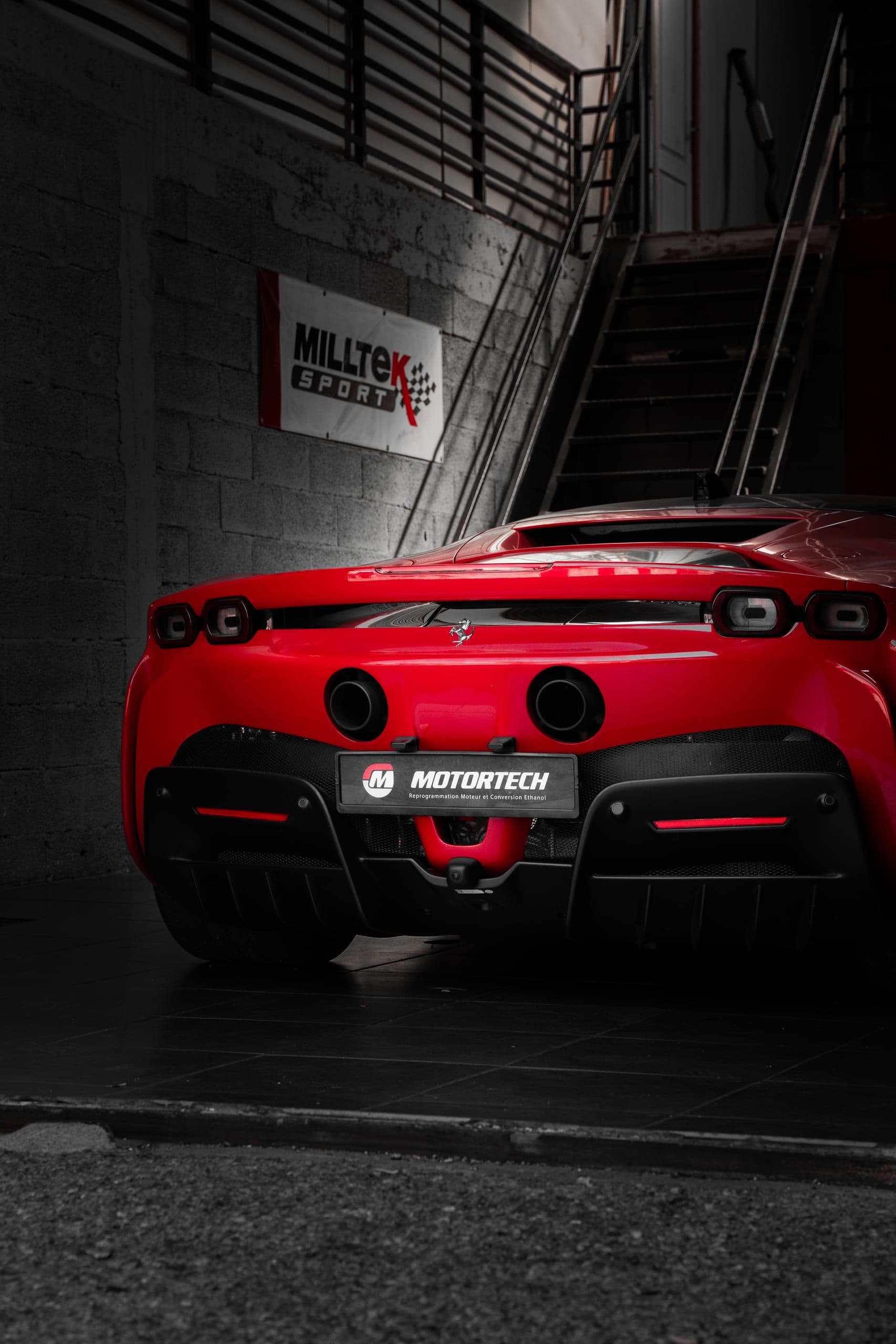 Automotive close-up