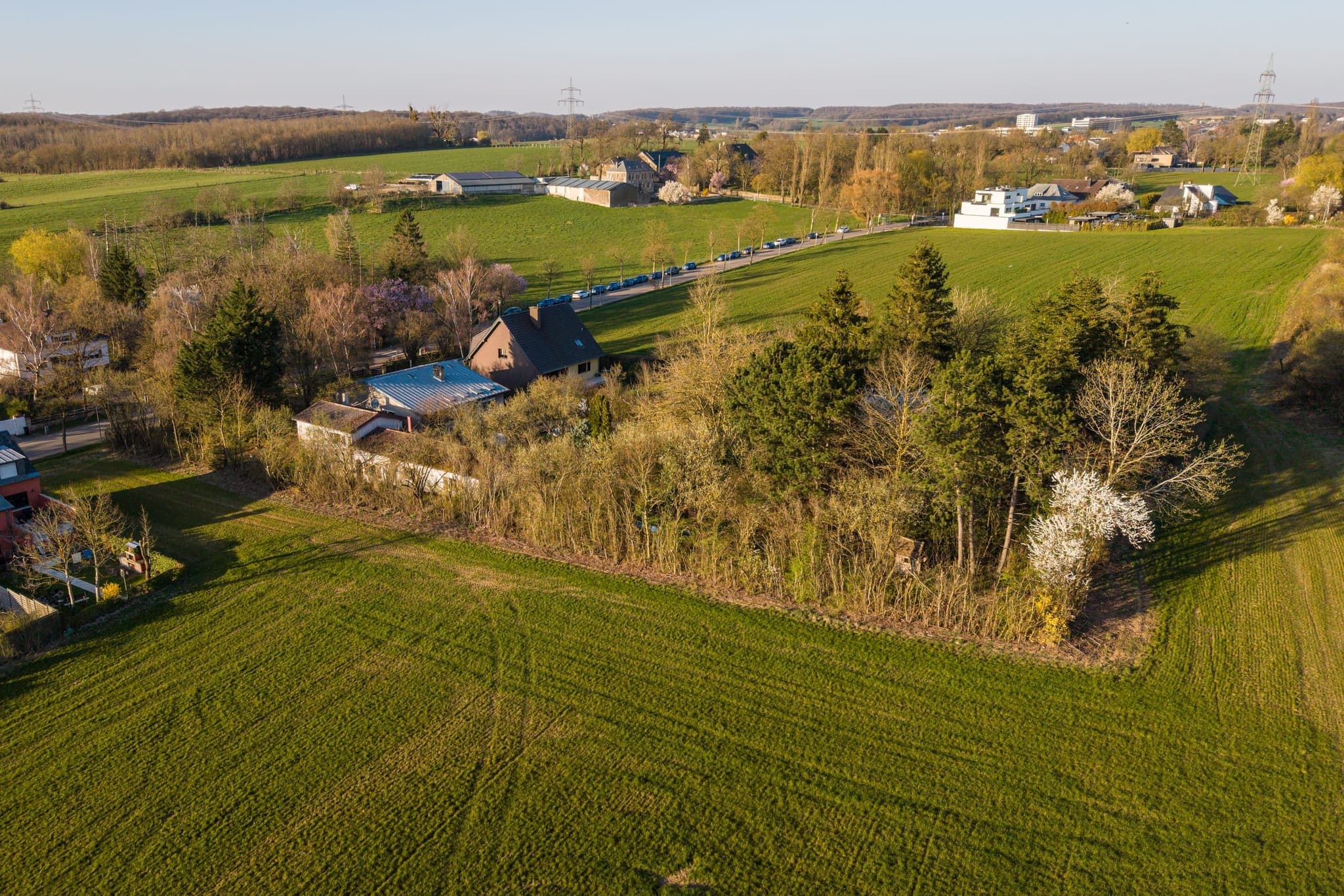 Nexvia property aerial angle