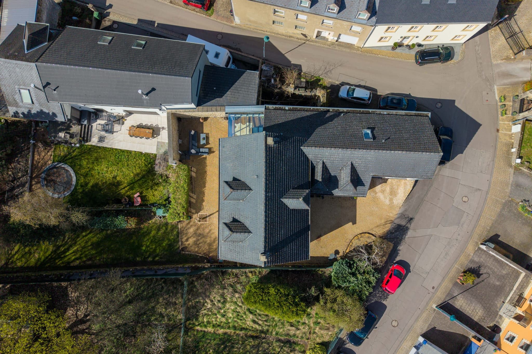 Nexvia real estate drone shot — project context