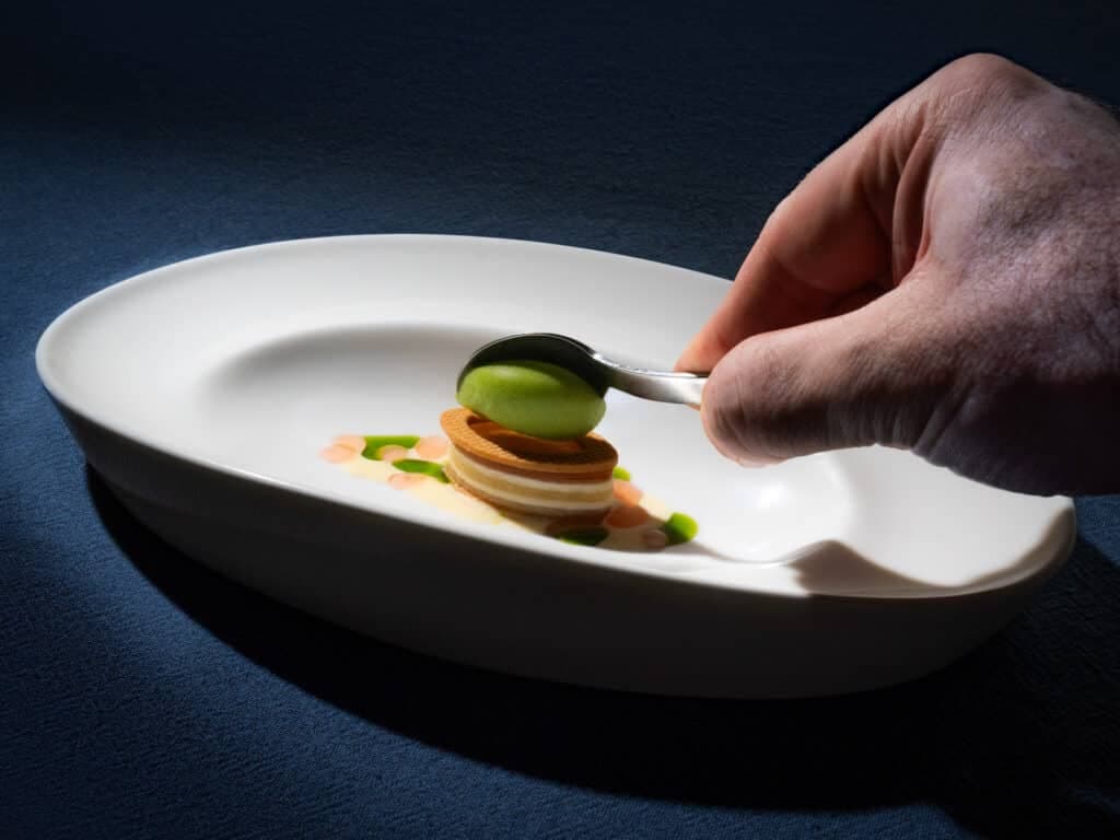Dish plated on Feelings Collection