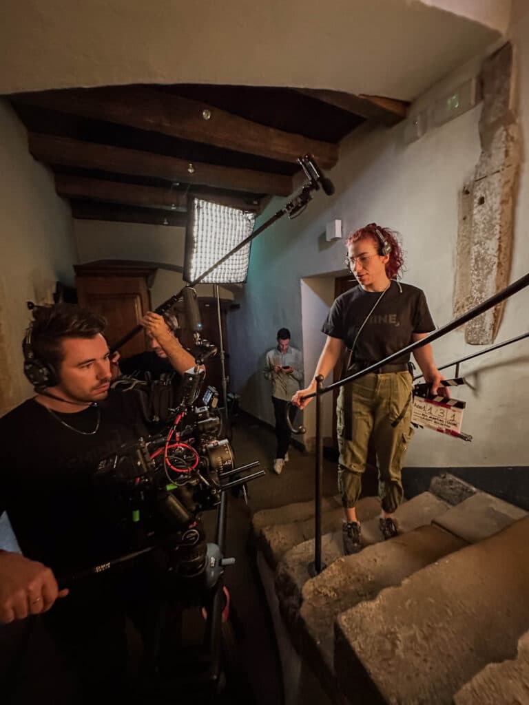 Behind the scenes — camera setup for RAK shoot
