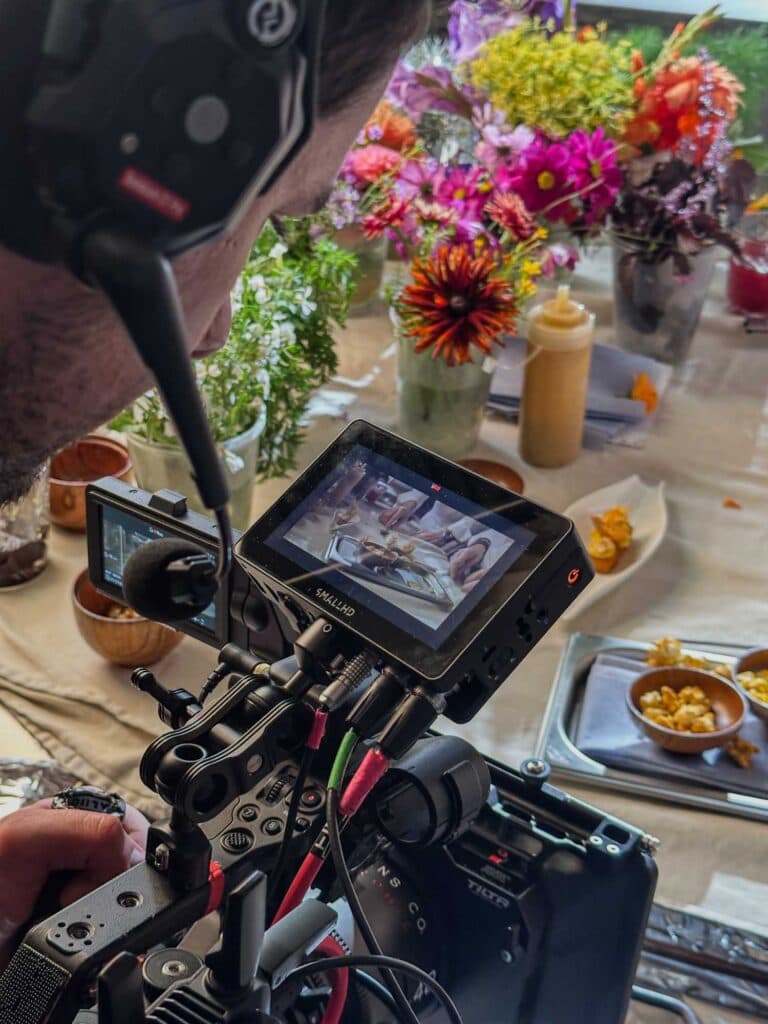 Behind the scenes — team collaboration